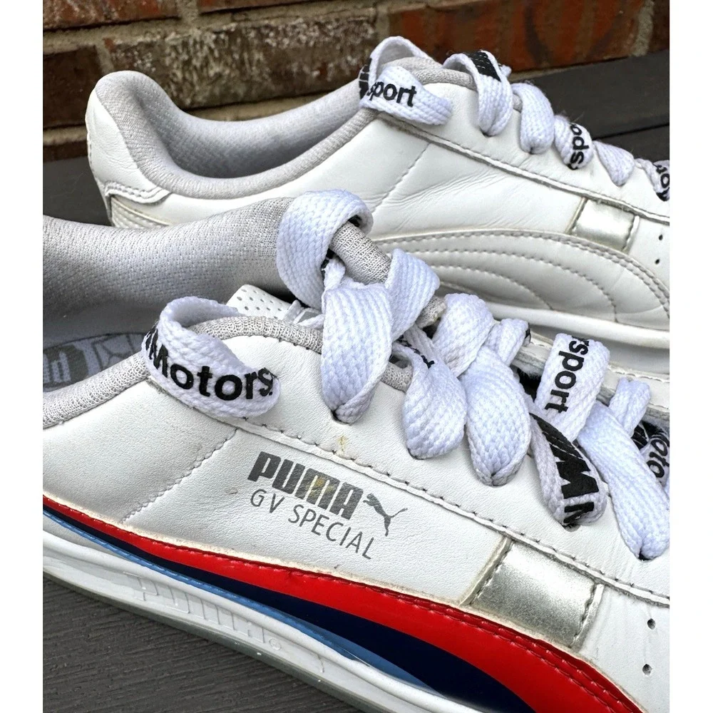 Puma BMW M Motorsport GV Special 1‎ White/Red-Blue 339993-01 Size 9.5 - Picture 5 of 11